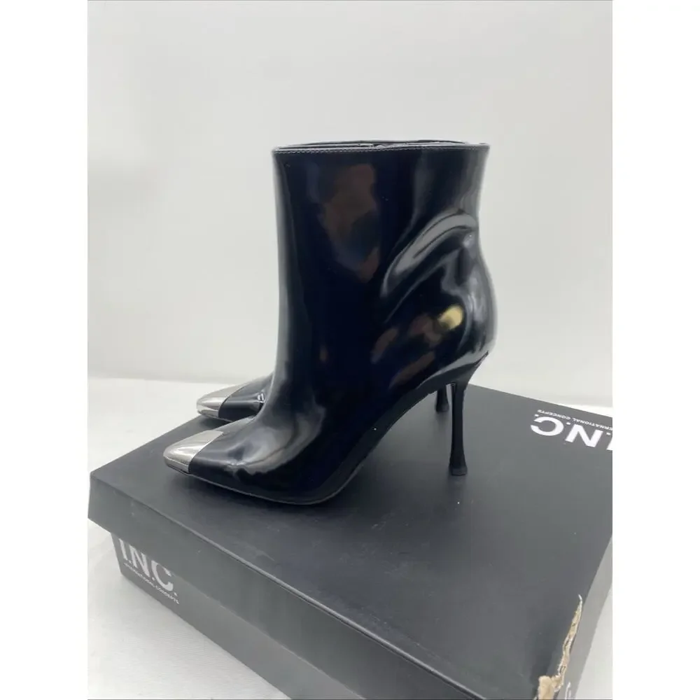 INC Womens Rohese Ankle Boots Shoes Size 9 Black